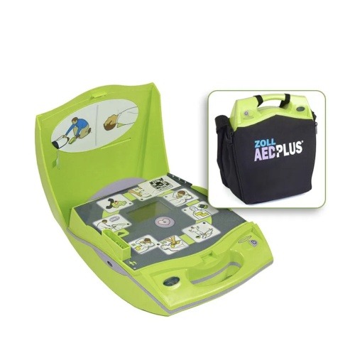 Desfibrilador AED PLUS -> Zoll+batería+parche CPR adulto